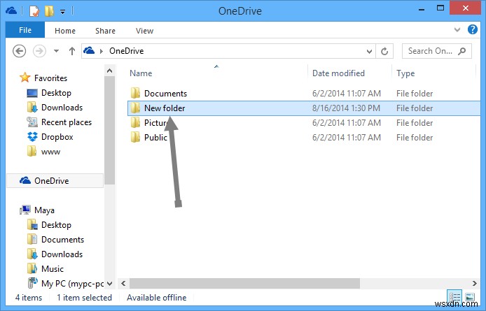 Cách thêm OneDrive để gửi tới trình đơn ngữ cảnh trong Windows