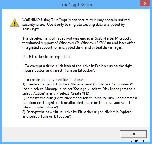 5 Giải pháp thay thế TrueCrypt tốt nhất để bảo vệ dữ liệu của bạn