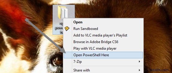 Cách thêm tùy chọn Open Powershell Here vào Menu ngữ cảnh nhấp chuột phải trong Windows