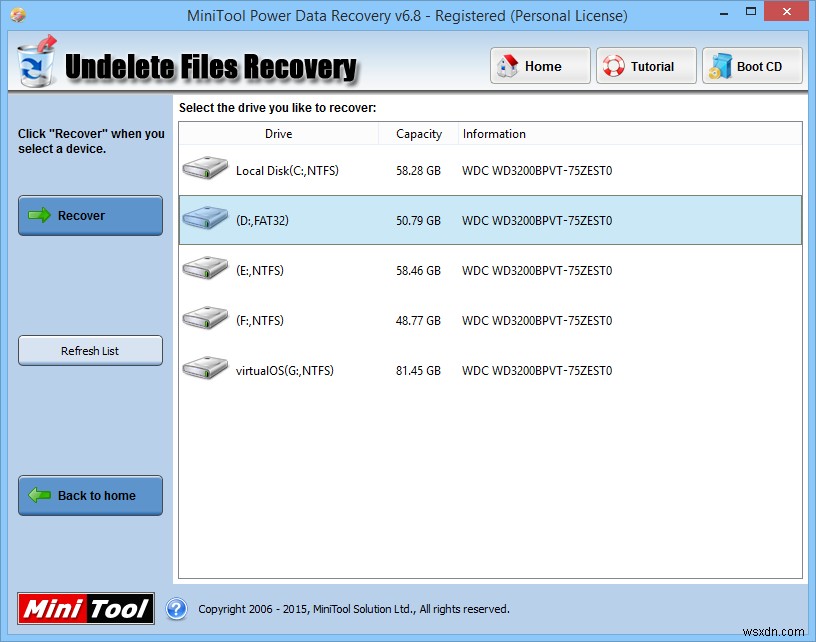 Khôi phục các tệp đã xóa của bạn bằng Power Data Recovery (Xem lại và tặng)