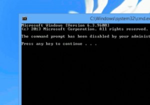 Cách tắt Command Prompt trong Windows