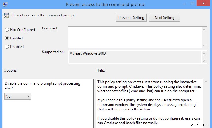 Cách tắt Command Prompt trong Windows