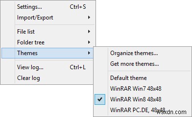 Chủ đề dễ dàng WinRAR và 7-Zip để có một cuộc đại tu toàn diện về hình ảnh