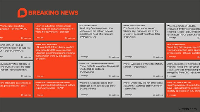 7 Ứng dụng tổng hợp tin tức hữu ích cho Windows 8