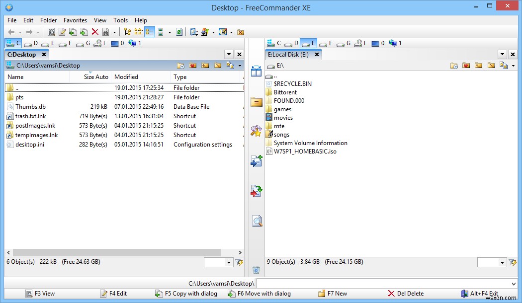 FreeCommander XE - Trình quản lý tệp đầy đủ tính năng miễn phí cho Windows
