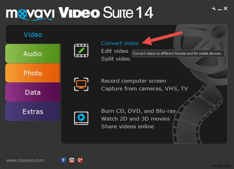 Movavi Suite - Bộ công cụ video tất cả trong một dành cho Windows