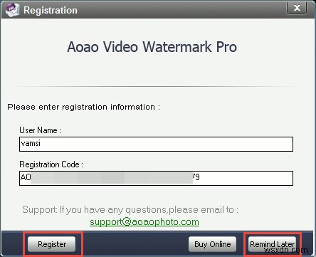 Đánh giá và tặng phẩm Aoao Video Watermark Pro