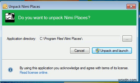 Tổ chức Windows Desktop của bạn với Nimi Địa điểm