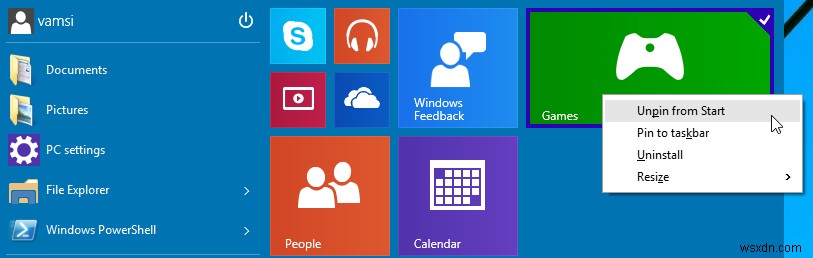 4 cách đơn giản để tùy chỉnh trình đơn bắt đầu của Windows 10