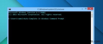 Cách bật tính năng tự động hoàn thành trong Windows Command Prompt