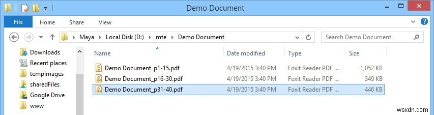 Dễ dàng Tách và Hợp nhất PDF trong Windows với Tách &Hợp nhất PDF