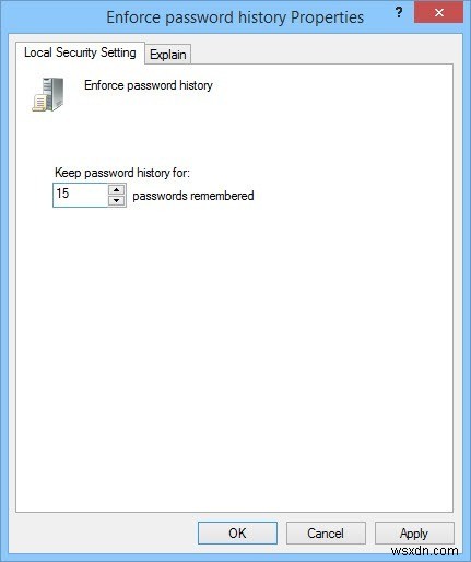 Cách thực thi quy tắc mật khẩu đối với người dùng trong Windows