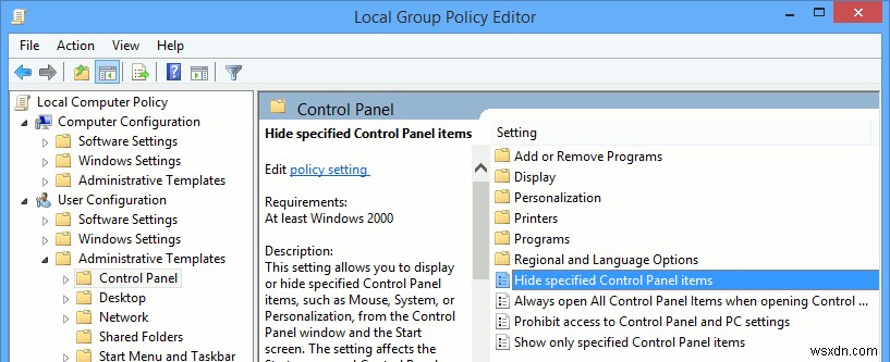 Cách hạn chế quyền truy cập vào công cụ quản trị của Windows