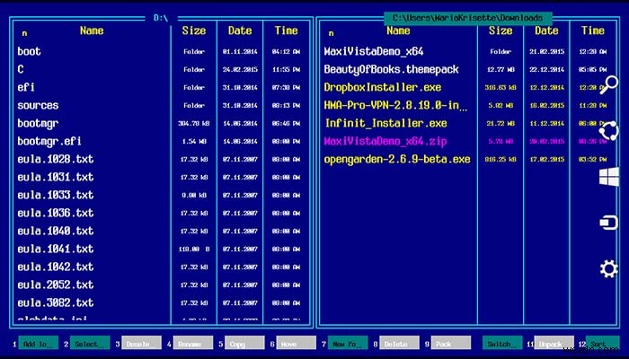 Đơn giản hóa việc quản lý tệp với File Manager Gold cho Windows 8