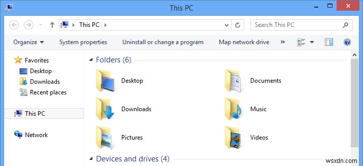 Cách xóa giao diện người dùng ruy-băng khỏi Windows 8.1