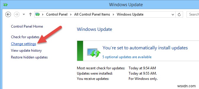 Cách gỡ cài đặt Windows Update