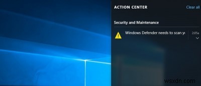 Cách tắt Action Center trong Windows 10