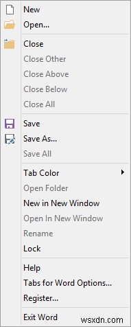 Thêm tab vào giao diện Microsoft Office trong Windows