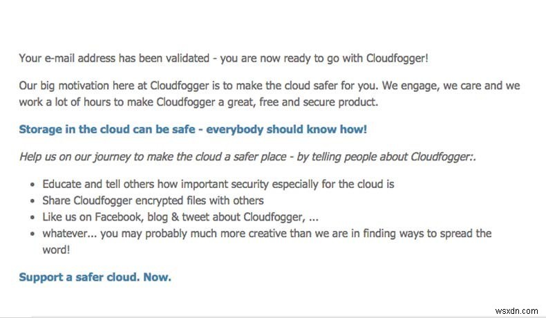 Cách mã hóa tệp của bạn bằng CloudFogger trong Windows / Mac
