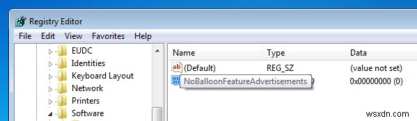 Cách tắt thông báo Balloon trong Windows