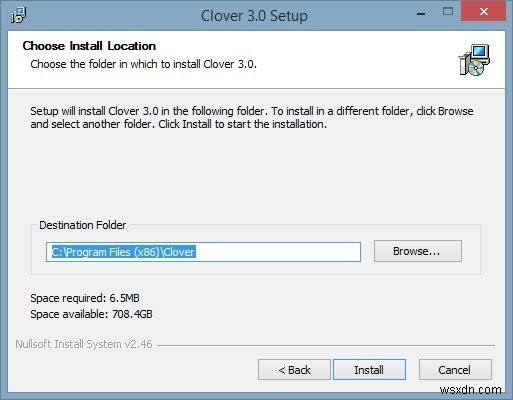 Thêm tab vào Windows Explorer bằng Clover