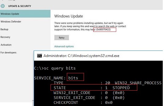 Danh sách đầy đủ mã lỗi Windows Update