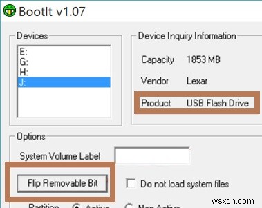 Ổ đĩa flash USB có thể tháo rời làm ổ cứng cục bộ trong Windows 10/7