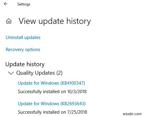 Cách xóa các bản cập nhật đã cài đặt trong Windows 10 và Windows Server?