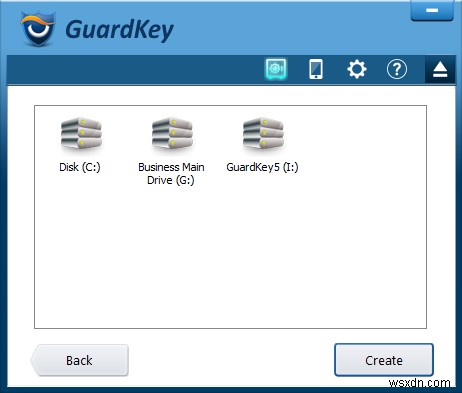 Tạo ổ được mã hóa và giữ chúng an toàn bằng GuardKey