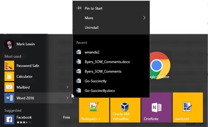 5 Mẹo bổ sung để sử dụng menu Start của Windows 10 hiệu quả hơn