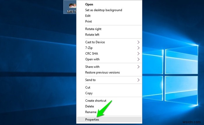 Xóa siêu dữ liệu khỏi Ảnh trong Windows 10