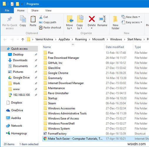 Cách thêm liên kết trang web vào trình đơn bắt đầu của Windows 10
