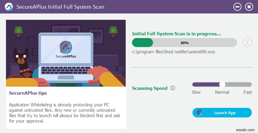 SecureAPlus:Chương trình chống vi-rút dựa trên đám mây miễn phí với sức mạnh của 12 công cụ chống vi-rút (Đánh giá và tặng)