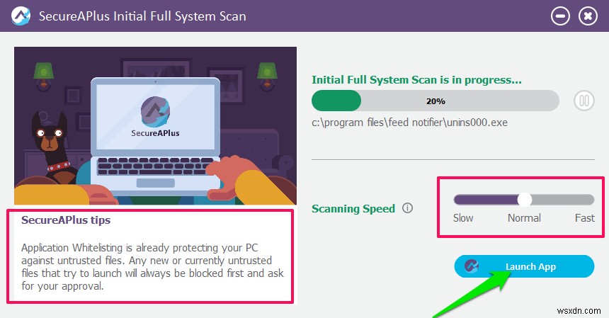 SecureAPlus:Chương trình chống vi-rút dựa trên đám mây miễn phí với sức mạnh của 12 công cụ chống vi-rút (Đánh giá và tặng)