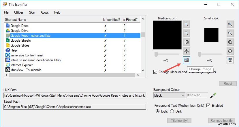Cách tùy chỉnh biểu tượng ứng dụng trong menu bắt đầu của Windows 10