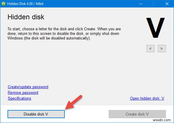 Sử dụng đĩa ẩn để tạo ổ đĩa được bảo vệ bằng mật khẩu trong Windows