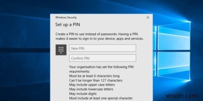 Cách bật tính phức tạp của mã PIN trong Windows 10 và làm cho mã PIN đăng nhập an toàn hơn