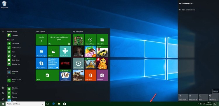 Cách áp dụng màu dấu chỉ trong thanh tác vụ trong Windows 10