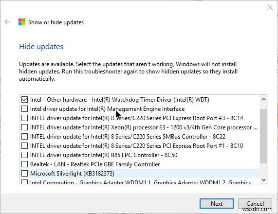 Cách tạm thời ngăn cài đặt trình điều khiển không mong muốn trong Windows 10