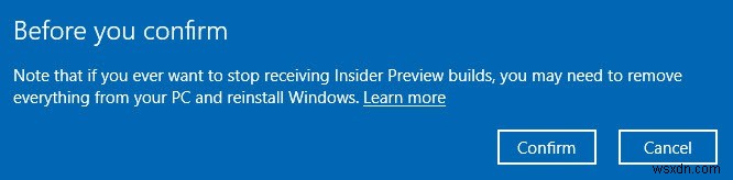 Cách trở thành người dùng nội bộ Windows trên PC chạy Windows 10