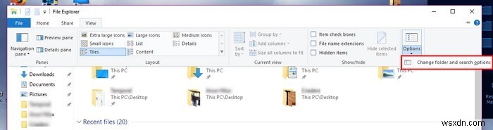 Cách tắt quảng cáo trong File Explorer cho Windows 10