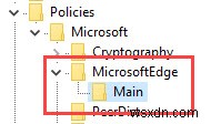 Cách chặn người dùng truy cập vào trang  about:flags  trong Microsoft Edge