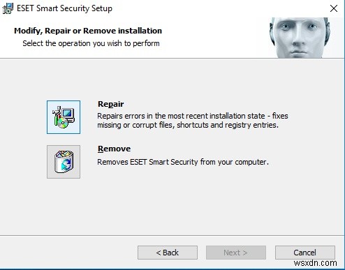 Cách xóa ESET NOD 32 và Smart Security trong Windows 10 
