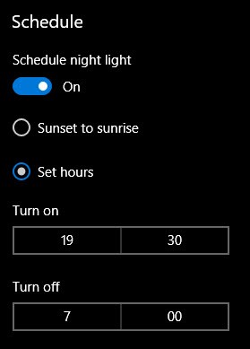 Cách bật và định cấu hình Tính năng ánh sáng ban đêm trong Windows 10