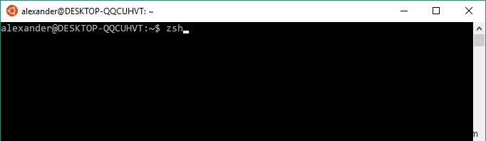 Cách cài đặt zsh và Oh My Zsh trong Windows 10