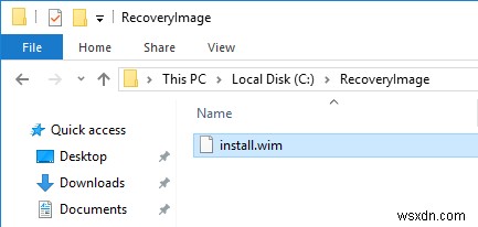 Cách tạo hình ảnh khôi phục đặt lại trong Windows 10