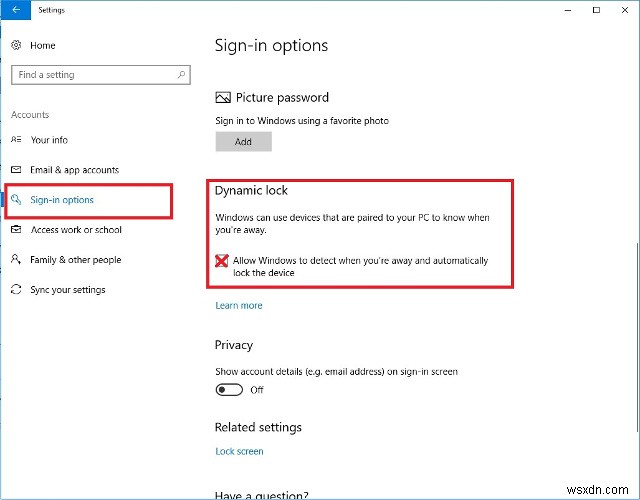 Cách thêm lớp bảo mật bổ sung cho Windows 10 với Dynamic Lock