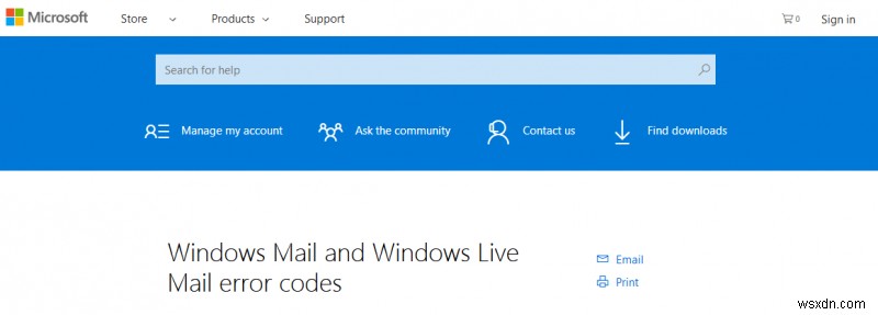 Trợ giúp Windows Live Mail:5 Sự cố Thường gặp và Giải pháp của Chúng