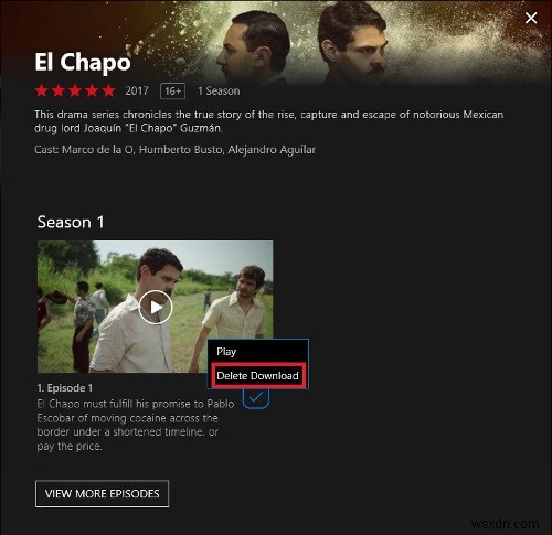 Cách tải phim xuống từ Netflix trong Windows 10