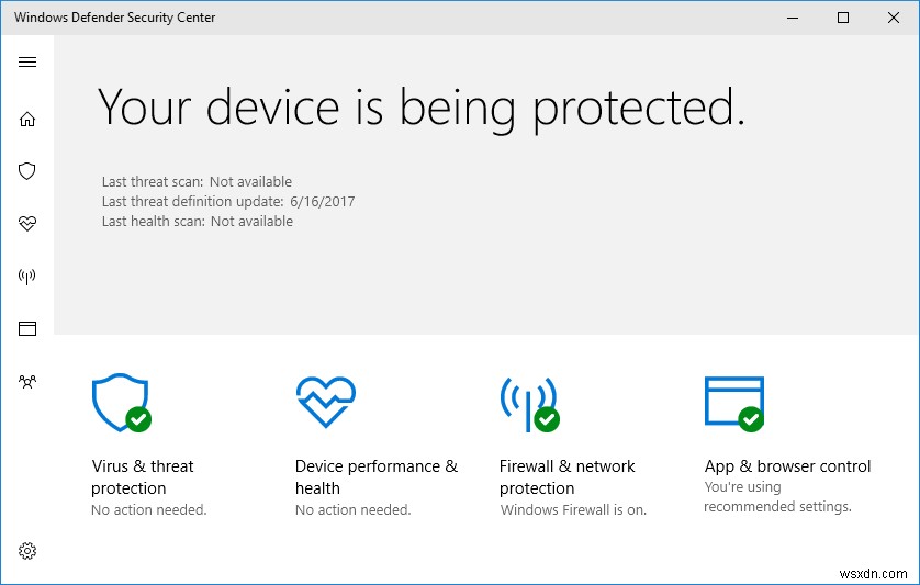 Cách tải Windows Defender cũ trong Windows 10 trở lại